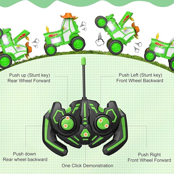 New Crazy Jumping RC Car Toy