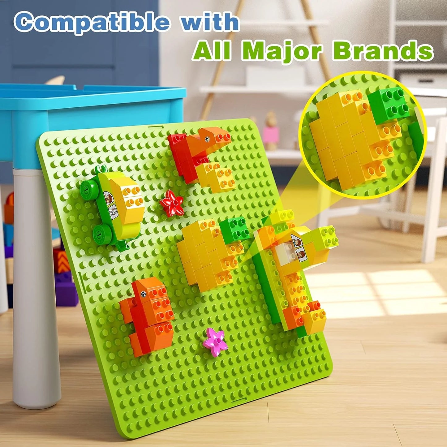 Blocks Creative Building Blocks Table + CHAIR