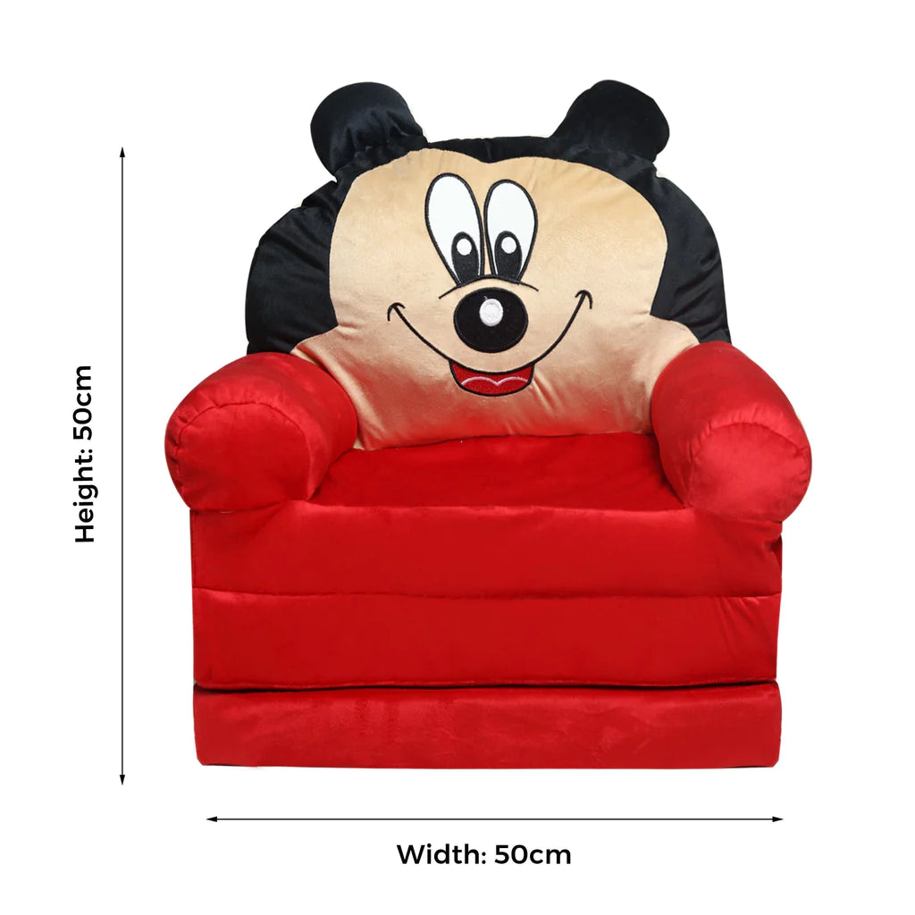 Baby 2 in 1 Mickey Character Sofa Cum Bed