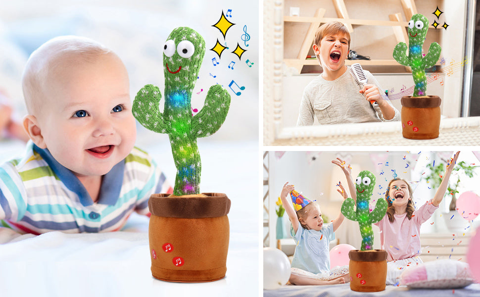 Dancing Cactus Toy, Gift For Your Baby 👶