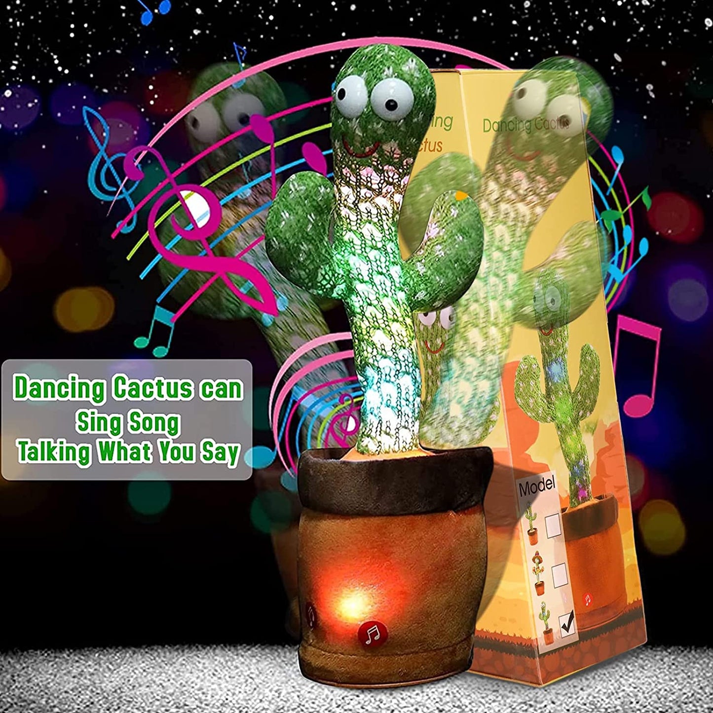 Dancing Cactus Toy, Gift For Your Baby 👶