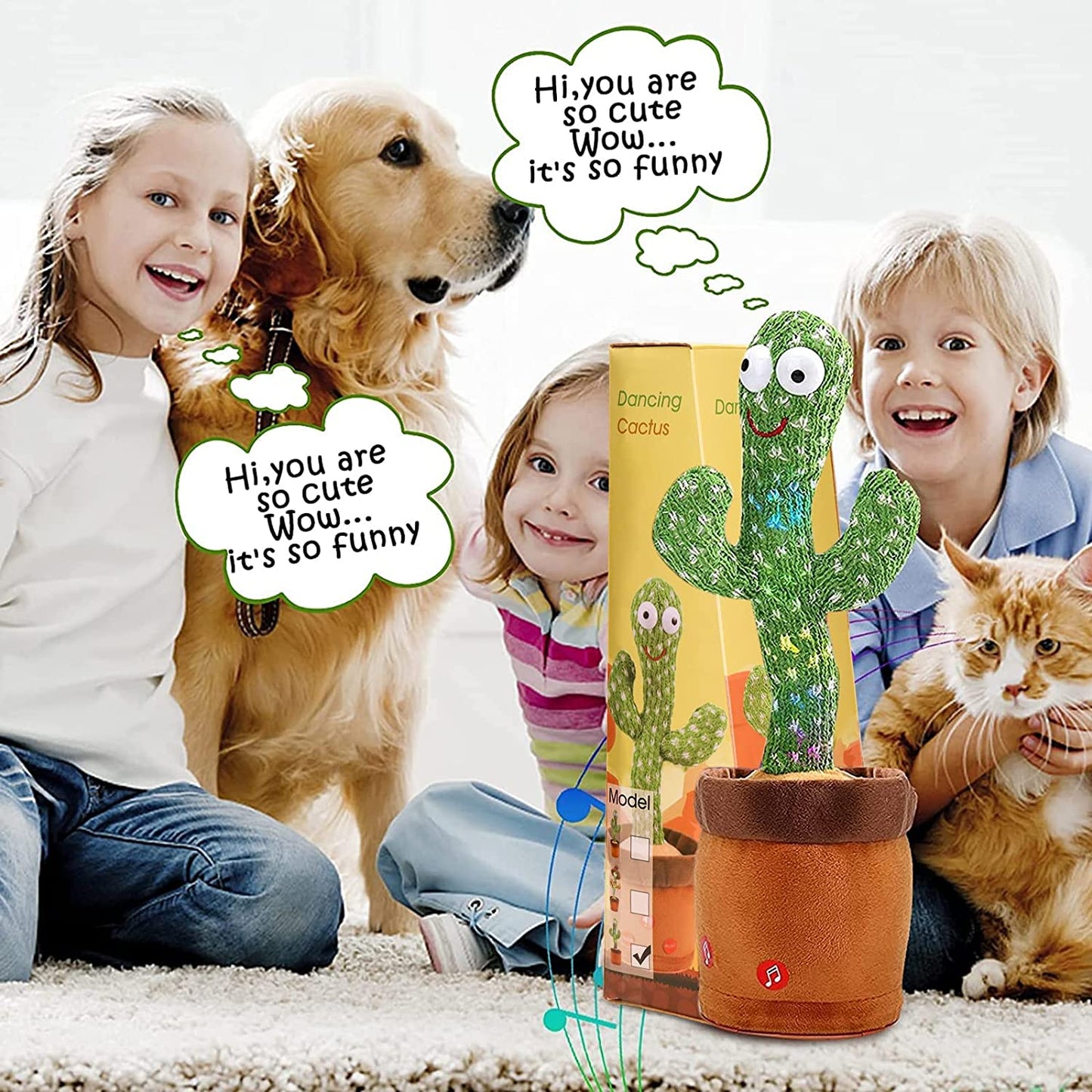 Dancing Cactus Toy, Gift For Your Baby 👶