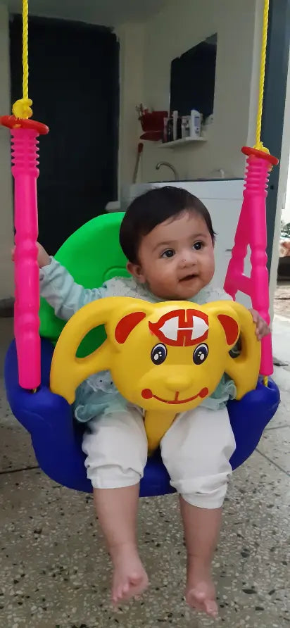 Infant Baby Outdoor 3 in 1 Jumbo Swing Set