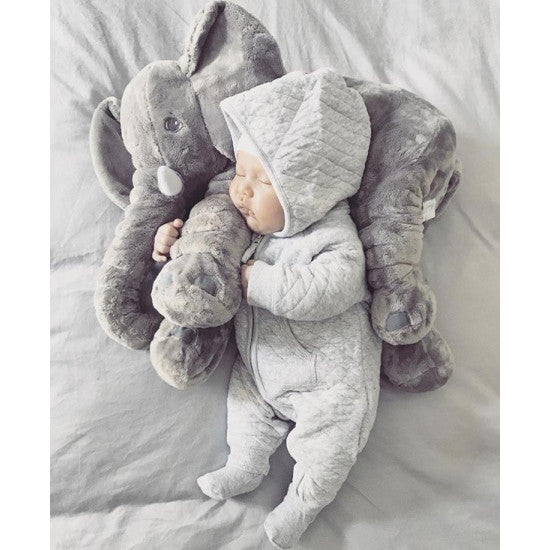 Baby Stuffed Elephant Pillow