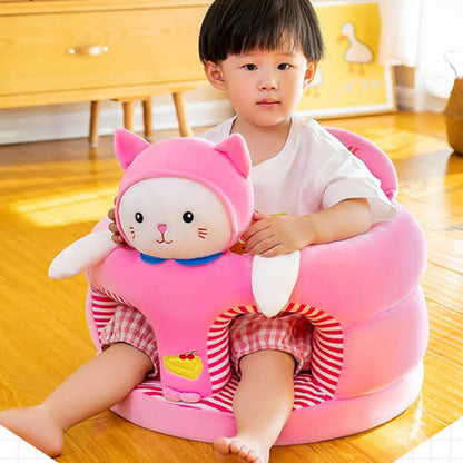 Kitten Rounded Safety Baby Sofa Chair