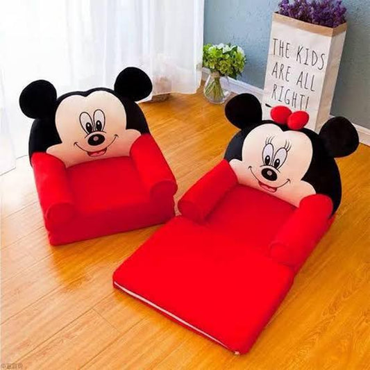 Baby 2 in 1 Mickey Character Sofa Cum Bed