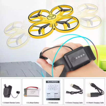 MotionCraft Drone Hand Watch Controlled Drone