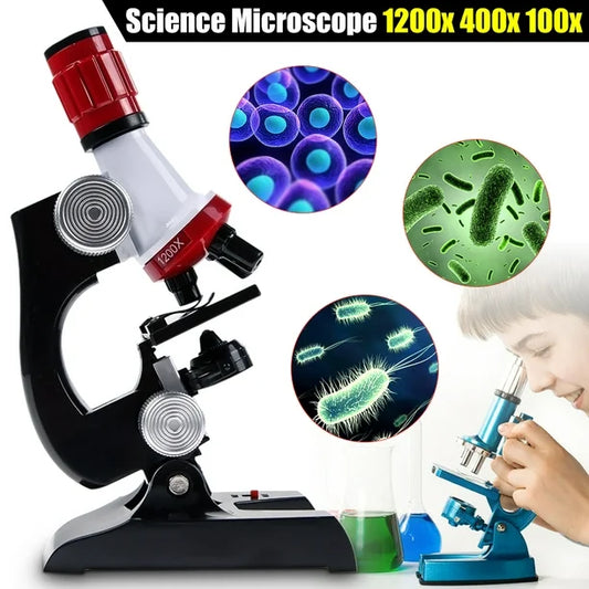 Science Microscope Educational Toy Microscope for Kids