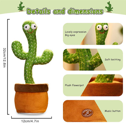 Dancing Cactus Toy, Gift For Your Baby 👶